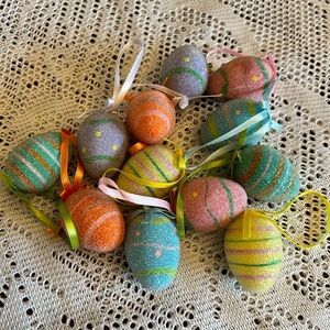 Colorful Mini Decorative Easter Eggs